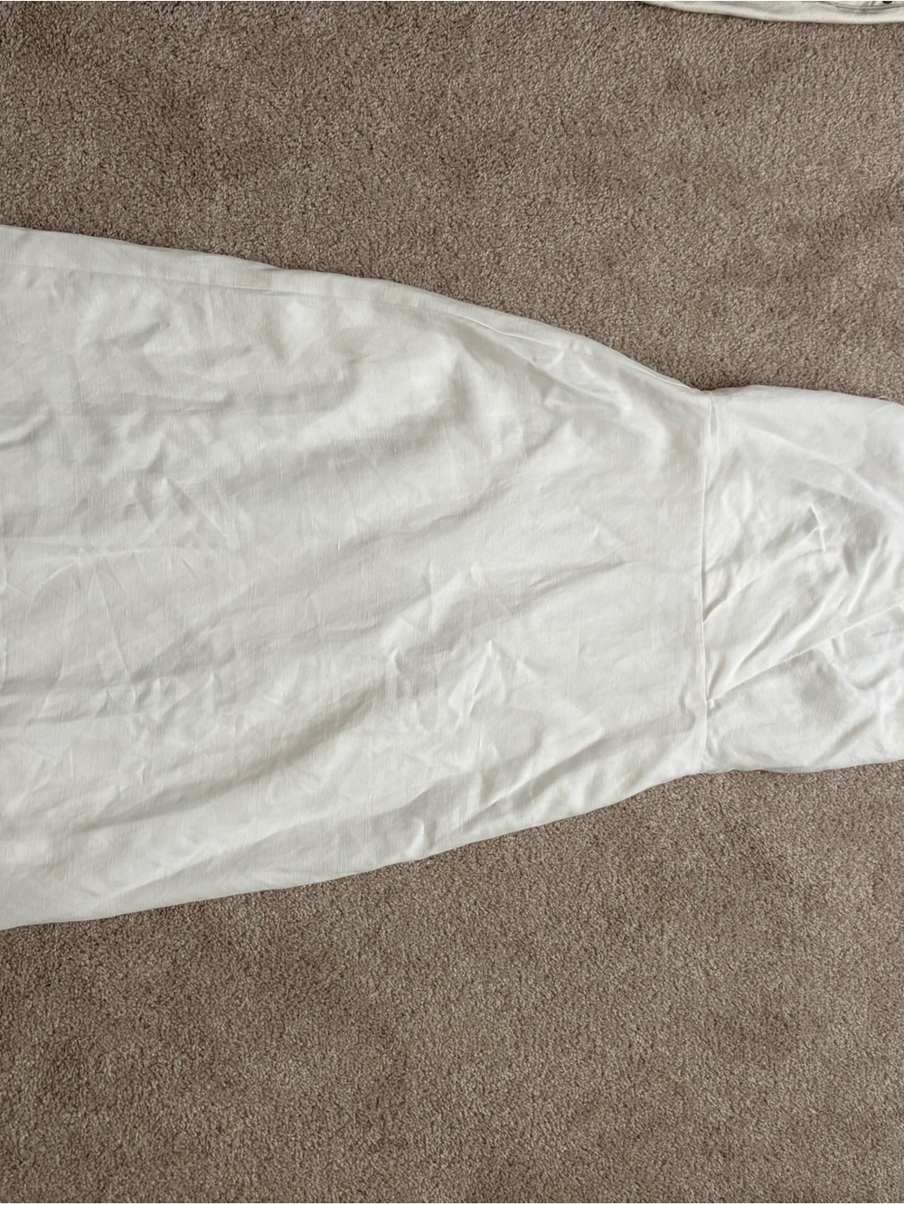 Babaton White Strapless Halter V-Neck Dress - Picture 8 of 8
